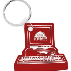 Computer Soft Keychain - Opaque