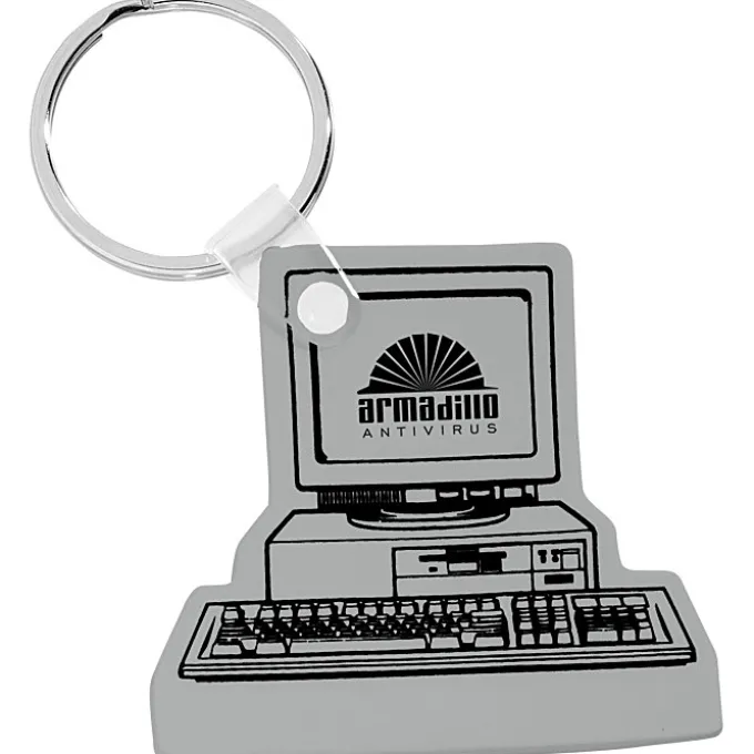 Computer Soft Keychain - Opaque