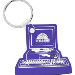 Computer Soft Keychain - Opaque