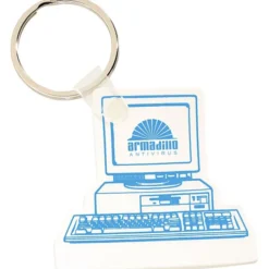Computer Soft Keychain - Opaque