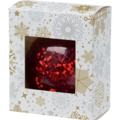 Confetti Ornament - Heart - 24 hr
