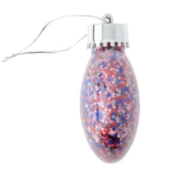 Confetti Ornament - Star - Patriotic