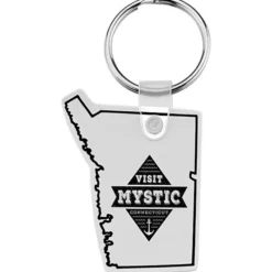 Connecticut Soft Keychain - Opaque