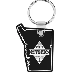 Connecticut Soft Keychain - Opaque