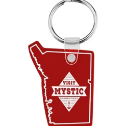 Connecticut Soft Keychain - Opaque