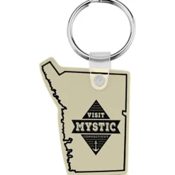 Connecticut Soft Keychain - Opaque