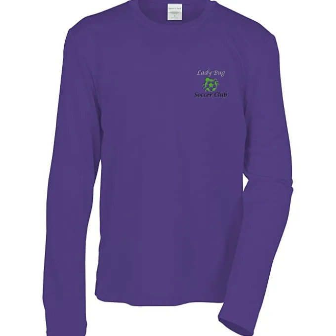 Contender Athletic LS T-Shirt - Youth - Embroidered