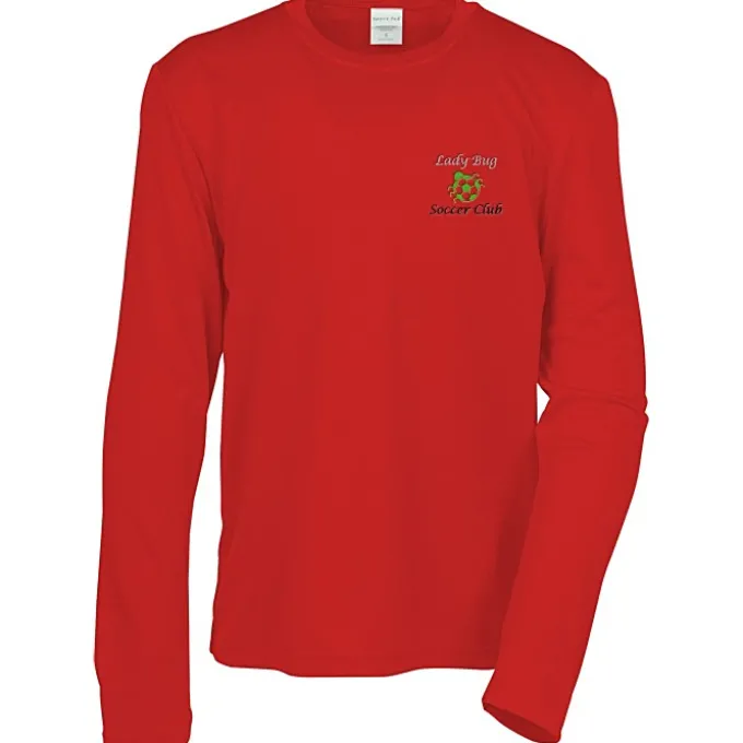 Contender Athletic LS T-Shirt - Youth - Embroidered