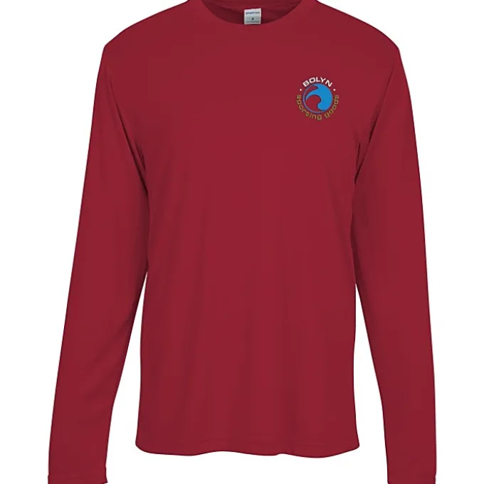 Contender Athletic LS T-Shirt - Embroidered - 24 hr
