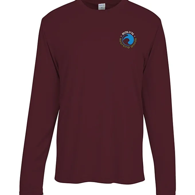 Contender Athletic LS T-Shirt - Embroidered - 24 hr