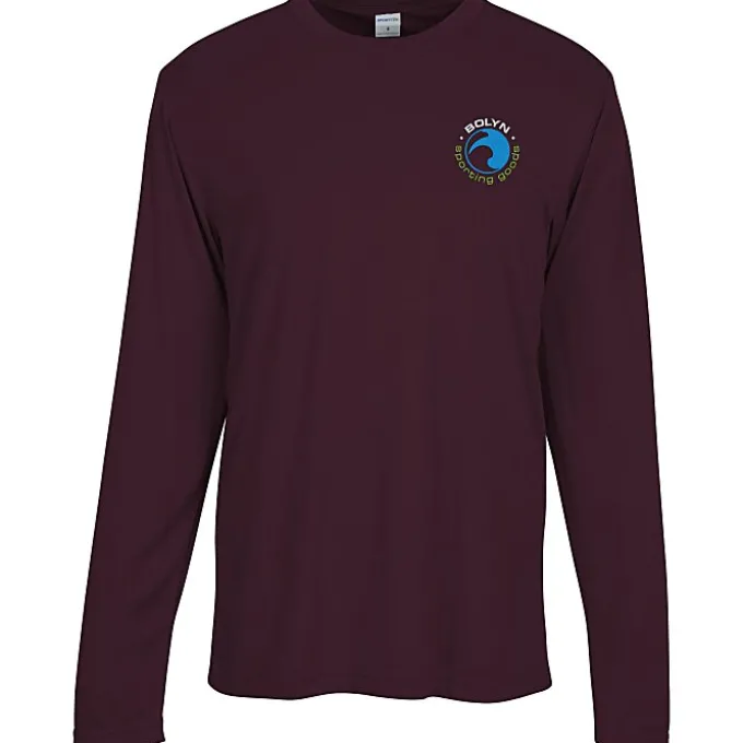 Contender Athletic LS T-Shirt - Embroidered - 24 hr