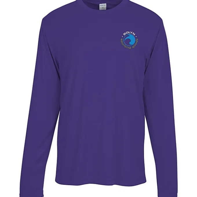 Contender Athletic LS T-Shirt - Embroidered - 24 hr