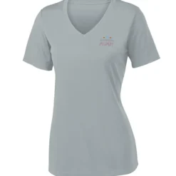 Contender Athletic V-Neck T-Shirt - Ladies' - Embroidered - 24 hr