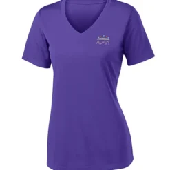 Contender Athletic V-Neck T-Shirt - Ladies' - Embroidered - 24 hr
