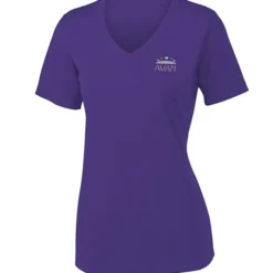 Contender Athletic V-Neck T-Shirt - Ladies' - Embroidered - 24 hr