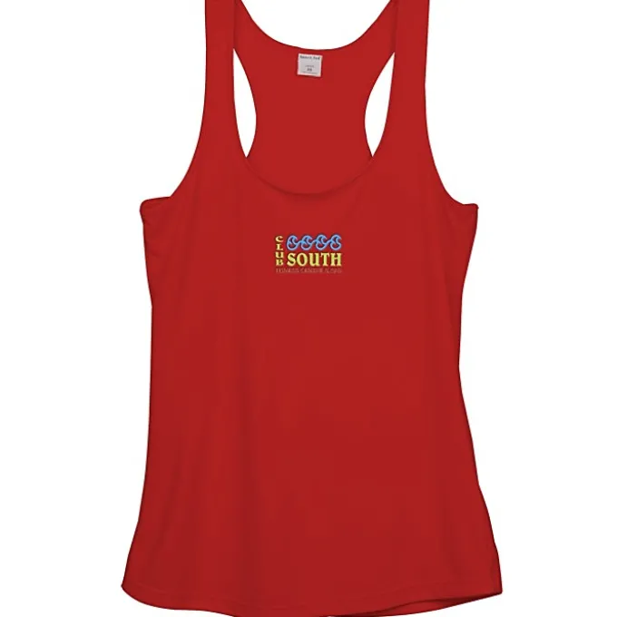 Contender Racerback Tank - Ladies' - Embroidered
