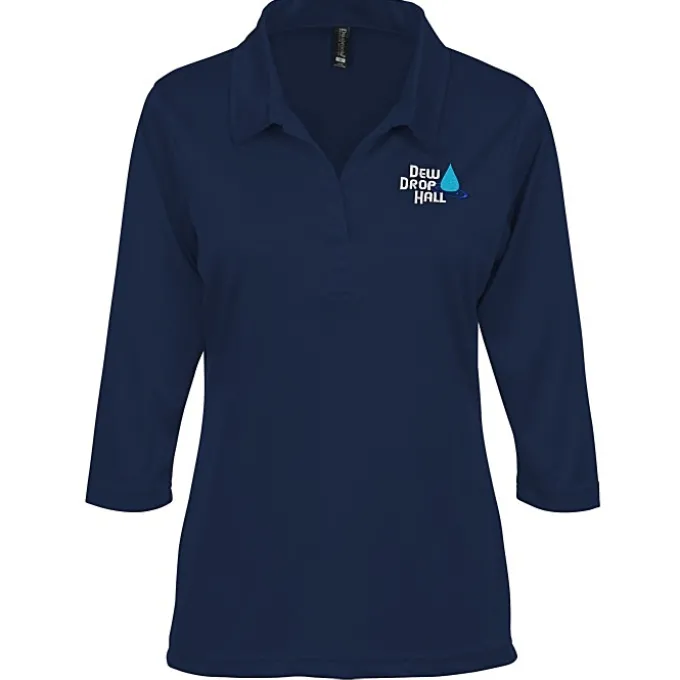 Contour Long Sleeve Performance Polo - Ladies'