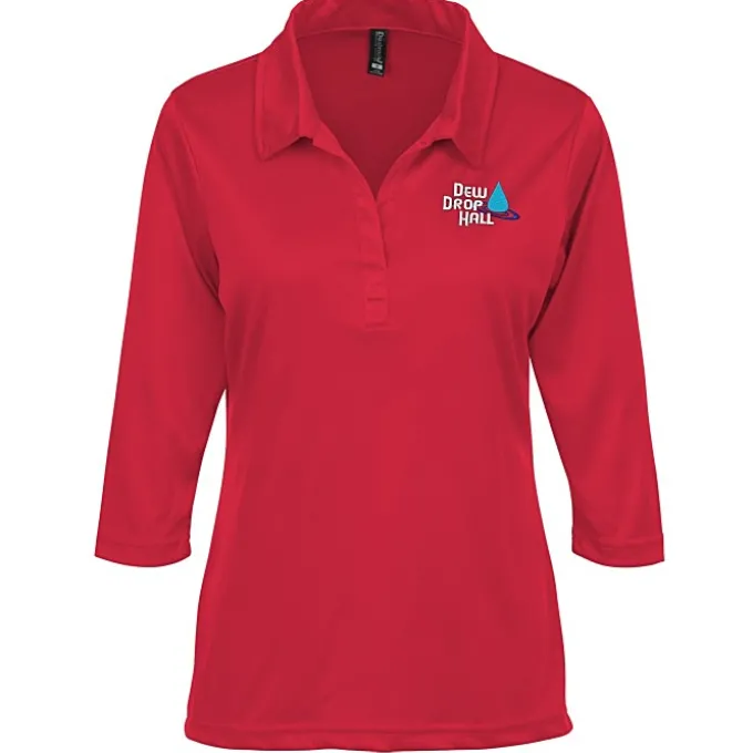 Contour Long Sleeve Performance Polo - Ladies'