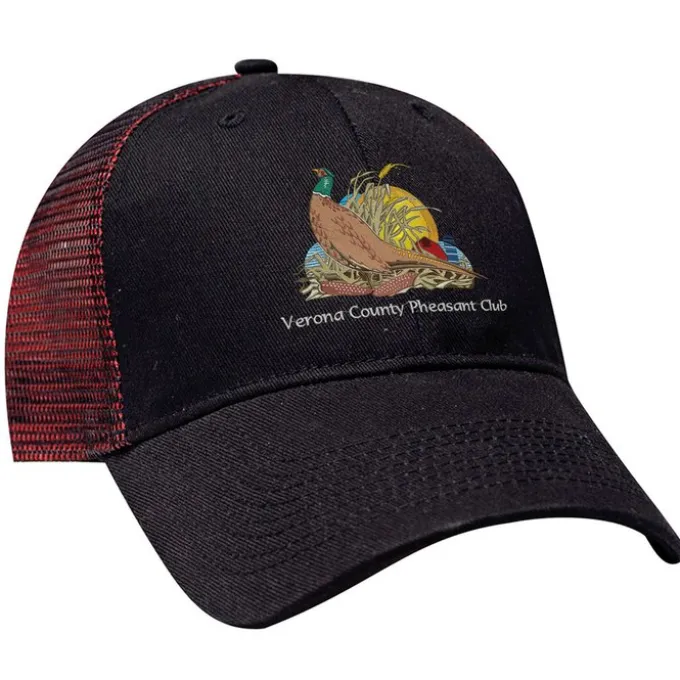 Contrast Color Mesh Back Cap