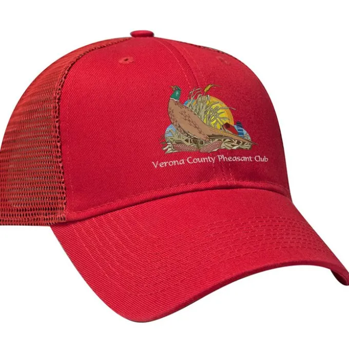 Contrast Color Mesh Back Cap