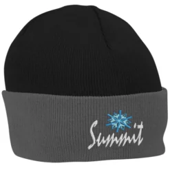 Contrast Cuff Knit Beanie