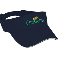 Contrast Peak Twill Visor