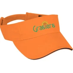 Contrast Peak Twill Visor - 24 hr