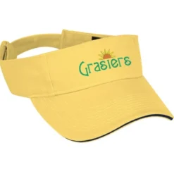 Contrast Peak Twill Visor - 24 hr