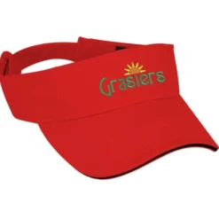 Contrast Peak Twill Visor - 24 hr