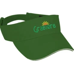 Contrast Peak Twill Visor - 24 hr