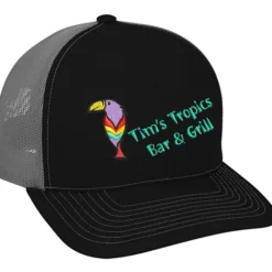 Contrast Stitch Trucker Snapback Cap