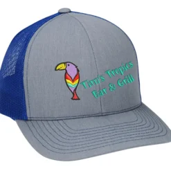 Contrast Stitch Trucker Snapback Cap