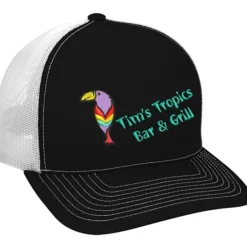 Contrast Stitch Trucker Snapback Cap