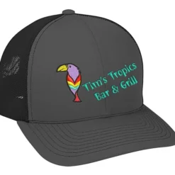 Contrast Stitch Trucker Snapback Cap