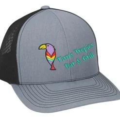 Contrast Stitch Trucker Snapback Cap