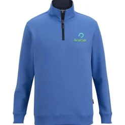 Contrast Zipper Performance 1/4-Zip Pullover - 24 hr