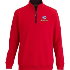 Contrast Zipper Performance 1/4-Zip Pullover - 24 hr