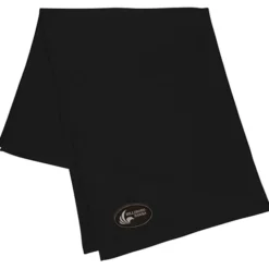 Core Fleece Sweatshirt Blanket - 50 inches x 60 inches - Laser Engraved Patch