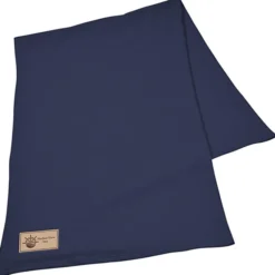 Core Fleece Sweatshirt Blanket - 65 inches x 80 inches - Laser Engraved Patch