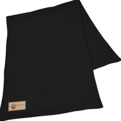 Core Fleece Sweatshirt Blanket - 65 inches x 80 inches - Laser Engraved Patch