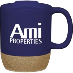Cork Bottom Ceramic Mug - 12 oz - 24 hr