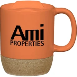 Cork Bottom Ceramic Mug - 12 oz - 24 hr