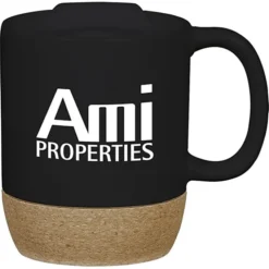 Cork Bottom Ceramic Mug - 12 oz - 24 hr
