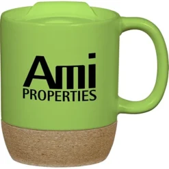 Cork Bottom Ceramic Mug - 12 oz - 24 hr
