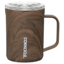 Corkcicle Coffee Mug - 16 oz - Wood