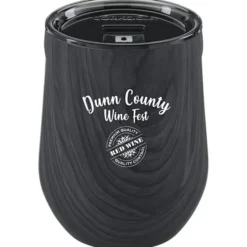 Corkcicle Stemless Wine Cup - 12 oz - Wood