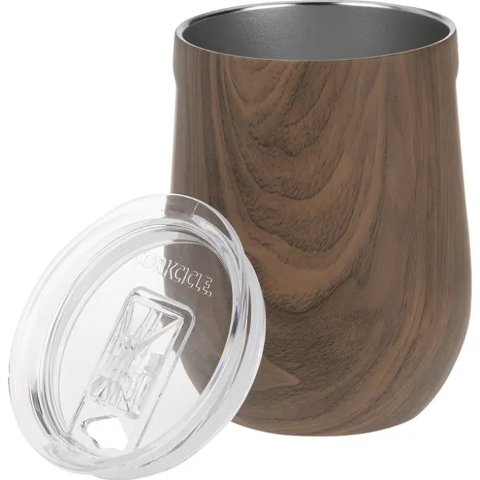 Corkcicle Stemless Wine Cup - 12 oz - Wood