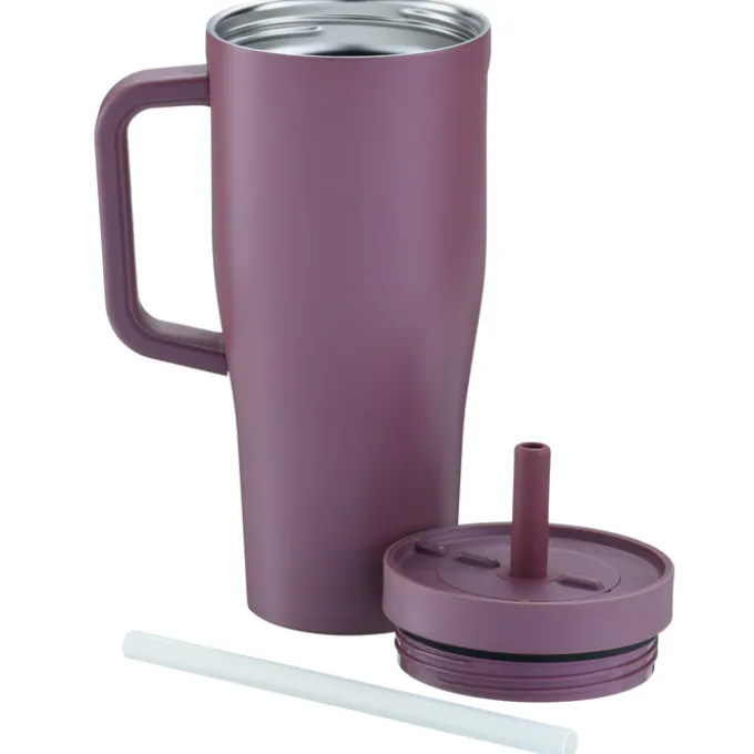 Corkcicle Vacuum Cruiser Mug with Straw - 22 oz
