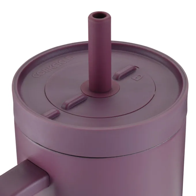 Corkcicle Vacuum Cruiser Mug with Straw - 22 oz