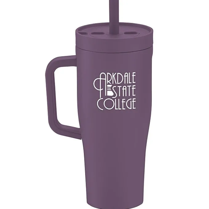 Corkcicle Vacuum Cruiser Mug with Straw - 22 oz